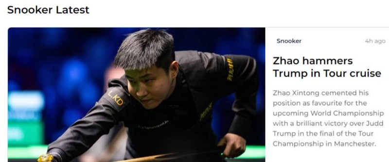  【深度揭秘+巅峰路径】斯诺克“中国旋风”背后的技术逻辑与夺冠复盘 体育新闻