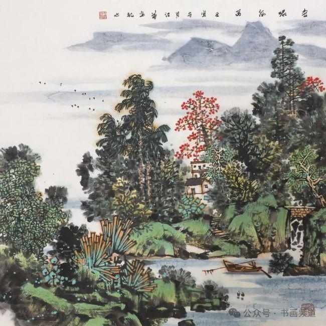 山水画革新方法论:阮江华笔墨实验的技术拆解与当代转化路径 书画藏品