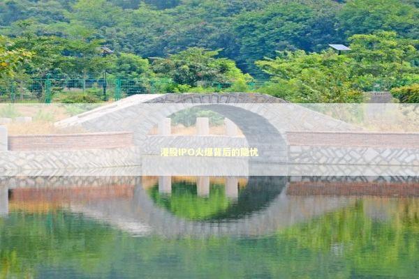 港股IPO火爆背后的隐忧 新闻