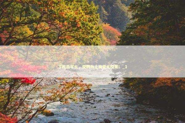 丁民丞学长，受聘为上海交大校董！_1 新闻